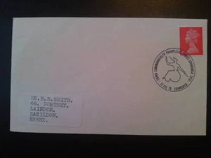 EDINBURGH PALAPLEGIC GAMES POSTMARK - Picture 1 of 1