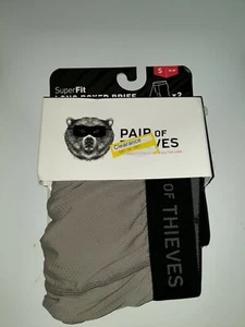 PAIR OF THIEVES Mens Boxer Brief 1-Pair Size SMALL - Picture 1 of 2