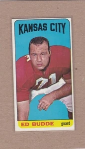 Topps Football Ed Budde #95 Chiefs 1965 en muy buen estado *A37233 - Imagen 1 de 1