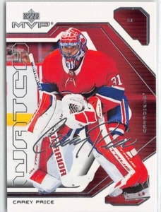 2021-22 Upper Deck MVP Hockey Carey Price 20th Anniversary Montreal Canadiens - Picture 1 of 2