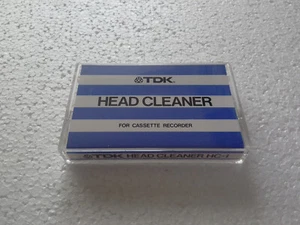 TDK Head Cleaner HC-1 Audio-Reinigungskassette Cassette Tape NEU nur ohne Folie - Bild 1 von 2
