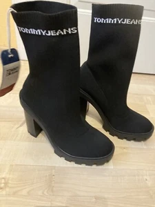 Tommy Jeans Damen Stiefeletten Schuhe Gr.40 Neu - Bild 1 von 9