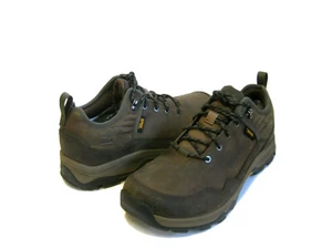 TEVA  RIVA RP MEN HIKING SHOES WP LEATHER DARK BROWN OLIVE US 11 /UK 10 /EU 44.5 - Picture 1 of 5