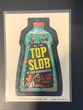 1974 Topps Wacky Packages Top Slob 7th Series 7 NM