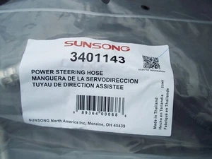 Power Steering Return Line Hose Assembly Sunsong North America 3401143 - Picture 1 of 2