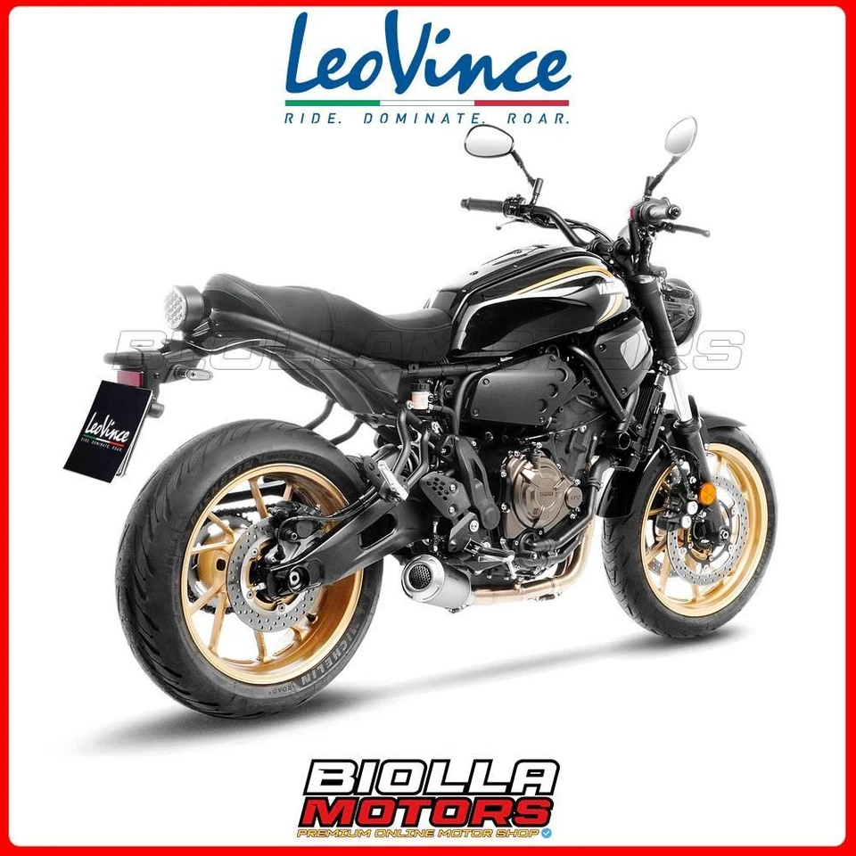 15264U SCARICO COMPLETO LEOVINCE YAMAHA YZF-R7 700 2021 - 2023 LV-10 STAINLESS S