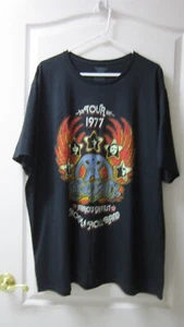 Aerosmith Tour 1977 Short Sleeve T- Shirt Size 2XL - Picture 1 of 5