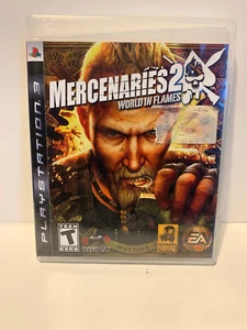 Mercenaries 2 - World In Flames - PS3 - Playstation 3 - Tested - CIB With Manual - Picture 1 of 2