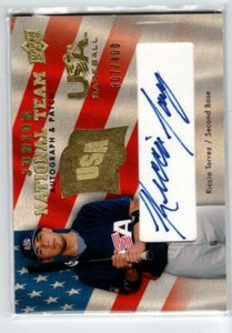 2008 Upper Deck Autographs Blue #RT Riccio Torrez/400 (ref 180887)