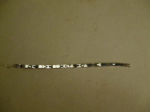 STERLING SILVER WOMEN'S 8" BRACELET 925 SILVER - Picture 1 of 7