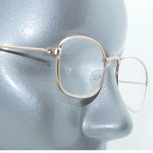 Gafas de lectura simples pequeños lectores marco de metal dorado + lente 1,75 - Imagen 1 de 4