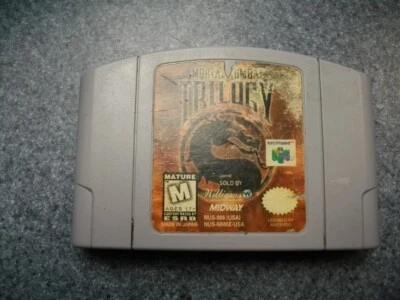 Mortal Kombat Trilogy (Nintendo 64, N64) - Authentic / Cartridge Only Tested - Image 1 of 2