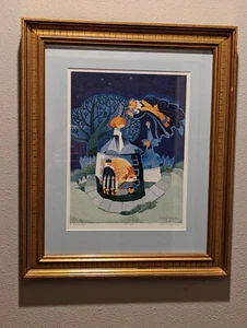 Rie Munoz Saint St. Nicholas Lithograph Signed Limited Edition 432/750 Art Print - Picture 1 of 10