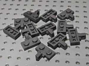 Lego Bisagra Placa de Bloqueo 1x2 con 1 Dedo en Lateral [44567] Moderno Gris Oscuro x12 - Imagen 1 de 10