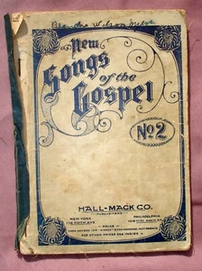 New Songs of the Gospel No 2  for  use in Religious Meetings Music Book (1905) - Picture 1 of 5