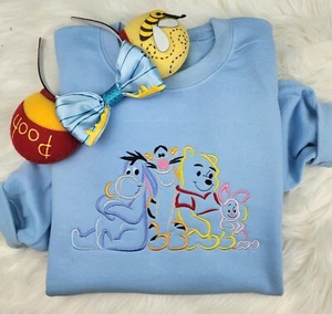 Winnie The Pooh & Friends Embroidered Sweatshirt - Picture 1 of 3