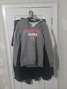 NFL Team Apparel TAMPA BAY BUCCANEERS Small Damen Hoodie Grau Top Zustand - Bild 1 von 6