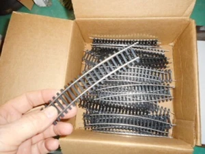 HO Piko Track - NEW - 45 Pieces -CURVES: 7, 6, 4 & 3 INCH sizes, plus X Crossing - Picture 1 of 1