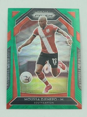 2020-21 Panini Prizm Premier League Moussa Djenepo Green Wave #87 - Image 1 of 2