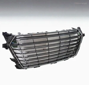 Para Audi 2015-2018 TT TTS Estilo Cromo Rejilla Radiador Parachoques Delantero Parrilla - Imagen 1 de 2