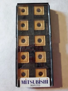 (10 pcs) SNMG543MS GRADE UC610, SNMG150612MS, MITSUBISHI CARBIDE TURNING INSERT - Picture 1 of 3