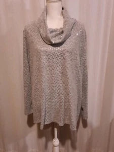 Top oscilante Lane Bryant Softest Touch punto de lámina talla 22/24 nuevo con etiquetas - Imagen 1 de 5