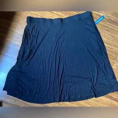 Modcloth midi black skirt with generous pockets - Image 1 of 4