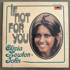 OLIVIA NEWTON-JOHN Mega Rare IF NOT FOR YOU Japan Vinyl Debut LP Polydor MP-2226 - Picture 1 of 24