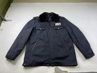 Vintage New Jersey NJ Transit Employee Uniform Jacket Winter Coat Bus Train 40L