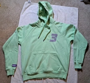 McLaren Daniel Ricciardo No 3 British GP Hoodie Men's Size Small Green Stitchd - Picture 1 of 10