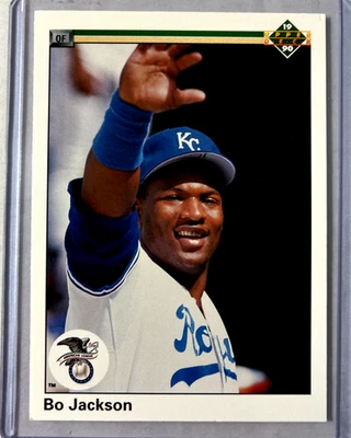1990 Upper Deck #75- Bo Jackson - Imagem 1 de 2