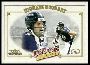 2001 Fleer Tradition #309 Michael McCrary Baltimore Ravens NM+ - Picture 1 of 2