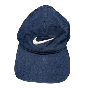 Nike Hat Toddler Blue Adjustable Swoosh One Size Sporty Activewear Just Do It - Picture 1 of 7