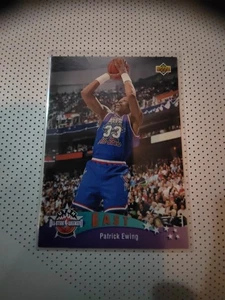 Patrick Ewing New York Knicks Epoer Deck 1993Carte Nba Basket-ball - Imagen 1 de 3