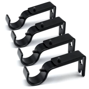 Gardinenstangenhalter verstellbar 4 Stück Premium Stangenhalter für Wandgardinen... - Bild 1 von 7