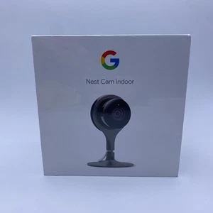 Google Nest Cam Indoor Security Plug-in Wi-Fi NC1102ES A0005 New Sealed Box - Picture 1 of 6