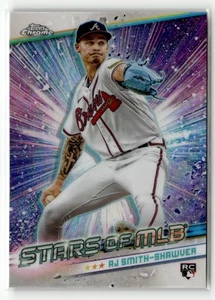 2024 Topps Update #CSMLB-75 AJ Smith-Shawver Stars of MLB Chrome RC - Picture 1 of 2