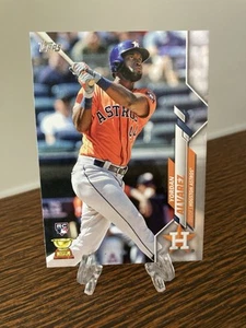 2020 Topps - Yordan Alvarez #276 Orange Jersey (RC) Rookie Houston Astros Star - Picture 1 of 2