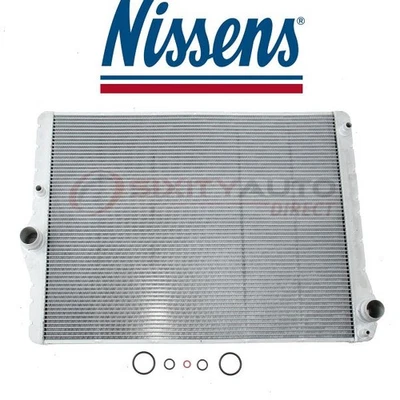 Nissens Front Radiator for 2013-2015 BMW 650i Gran Coupe - Cooler Cooling oj Foto 1 de 4