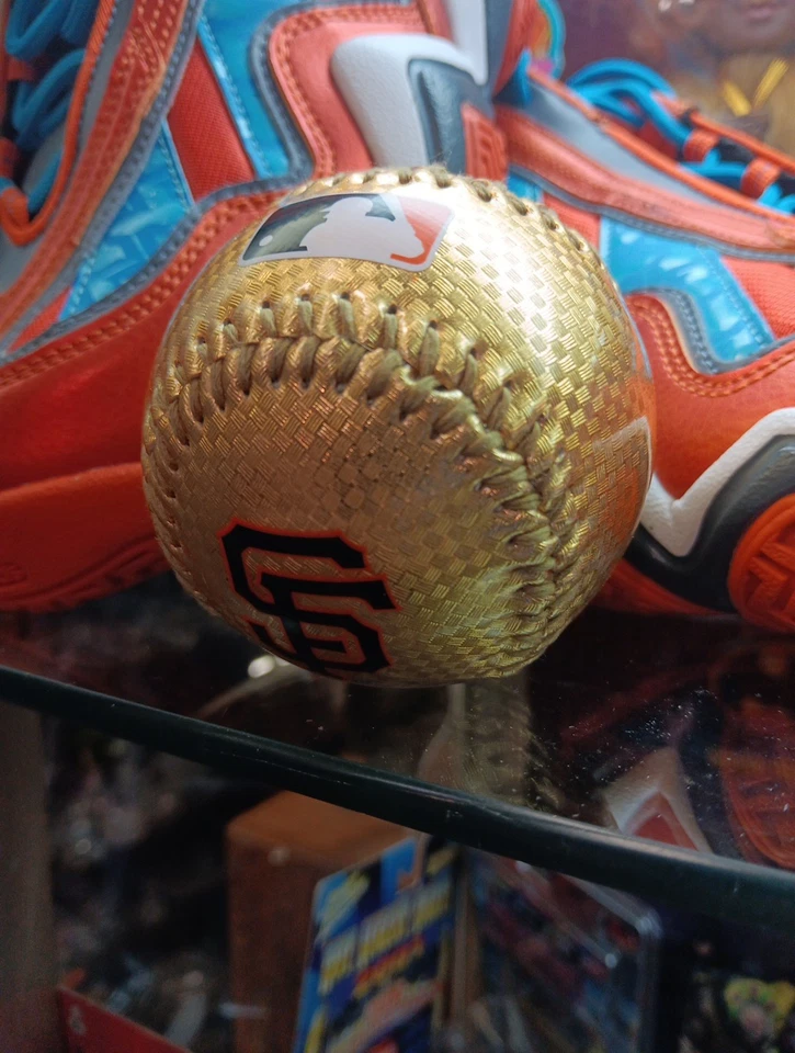 San Francisco Giants - Gold Rush Rawlings béisbol Foto 1 de 3