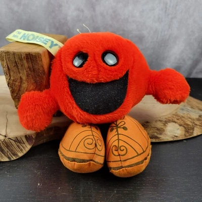 Knickerbocker Mr Noisey Plush Red With Orange Sneakers Mr. Men Rare Vintage 1980 - Image 1 of 4