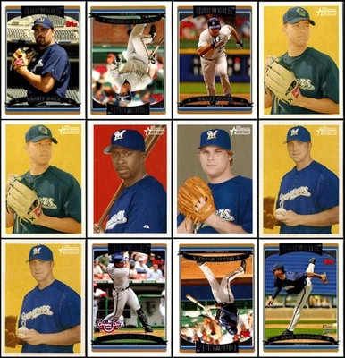 Lote de tarjetas Milwaukee Brewers (39) 2006 - la edición más rara - pocos poseerán... Foto 1 de 4