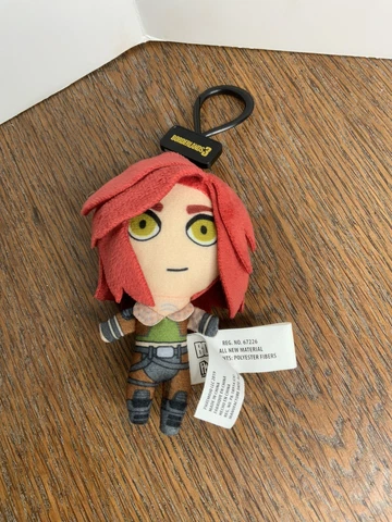 Borderlands 3 Plush Collector Backpack Clip Clips - Series 1 4” Euc Cover