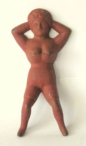 Antique Cast Iron "Naughty Nellie" Boot Jack Figural Folk Art Americana - Picture 1 of 7