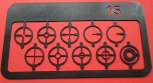 Parker Hale tunnel foresight 15mm Target sight element set FUN BSA, - Picture 1 of 3