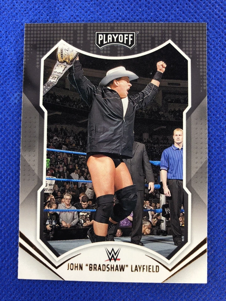 2022 #166 John "Bradshaw" Layfield Panini Chronicles PlayOff WWE Legend Bronze - Image 1 of 2
