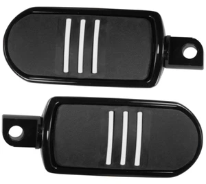 SPEED-LINE FOOT PEGS HARLEY DYNA STREET BOB FAT BOB SUPER GLIDE LOW RIDER FXR - Picture 1 of 1