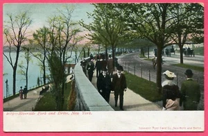 Postkarte #143 - Riveride Park and Drive - New York - Bild 1 von 2
