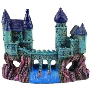 BCSIUHD Aquarium Ornament - Resin Castle Decorations Fish Tank Supplies - Picture 1 of 7