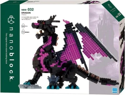 Kawada NanoBlock NBM_032 Dragon 960pcs From Japan - Image 1 of 4